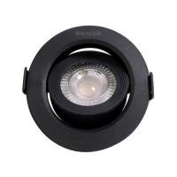ราคา ดาวน์ไลท์ LED RACER ADJUST 3.5 นิ้ว 5 วัตต์ DAYLIGHT สีดำ (1214677)