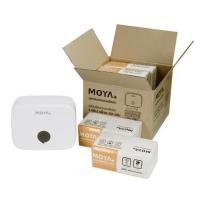 ราคา กล่องกระดาษทิชชู่+กระดาษเช็ดมือ MOYA ADS-816 สีขาว (1290570)