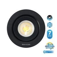 ราคา ดาวน์ไลท์ LED RACER ADJUST 4 นิ้ว 7 วัตต์ DAYLIGHT/COOL WHITE/WARM WHITE สีดำ (1292024)