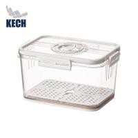 ราคา กล่องจัดเก็บในตู้เย็นมีแผ่นรองน้ำ KECH SYPA SIZE S (1289808)