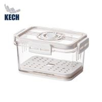 ราคา กล่องจัดเก็บในตู้เย็นมีแผ่นรองน้ำ KECH SYPA SIZE SS (1289833)