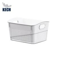 ราคา ตะกร้า 2 ชั้นมีร่องจับ KECH SYPA SIZE S 26.5x18.5x14.5 ซม. (1289911)