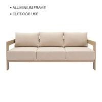 ราคา โซฟา 3 ที่นั่ง CHIC REPUBLIC รุ่น FRESCO/3 สีครีม (888122800841)