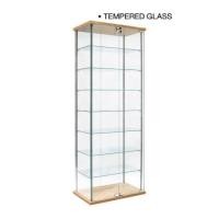 ราคา ตู้โชว์กระจก 8 ชั้นพร้อมกุญแจล็อก RINA HEY รุ่น SHOW/60 สีใส (888122801752)