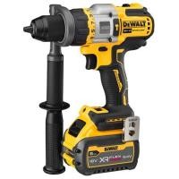 ราคา สว่านกระแทกไร้สาย (พร้อมแบตเตอรี่) DEWALT DCD999T1-B1 20 โวลต์ (1215230)