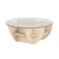 ราคา โต๊ะกลาง SB FURNITURE WAFFLE 90 ซม. สีโอ๊คอ่อน (1224948)