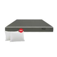 ราคา ที่นอนยางPE 3.5 ฟุต BEDIUPREME หุ้มหนังPVC สีเทา รุ่น VANEST หนา 6 นิ้ว (888120800315)