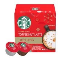 ราคา แคปซูลเครื่องชงกาแฟ NESCAFE STARBUCKS TOFFEE NUT LATTE (1163635)