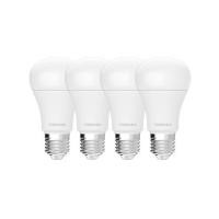 ราคา หลอด LED TOSHIBA A60 HIGH LUMEN 13 วัตต์ DAYLIGHT E27 (แพ็ก 4 ชิ้น) (1301341)