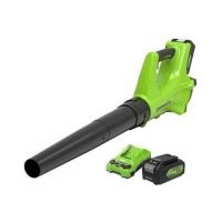 GREENWORKS เครื่องเป่าใบไม้ (พร้อมแบตเตอรี่) 24 โวลต์ รุ่น GWS0003
