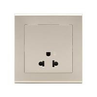 ราคา ชุดเต้ารับเดี่ยว 3 ขา SAHN D10L-G สีทอง (1261954)