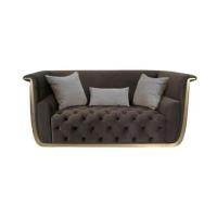 ราคา โซฟา 2 ที่นั่ง CHIC REPUBLIC รุ่น OZCAR-M/2 สีน้ำตาลเข้ม (888122800849)