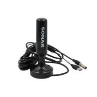 ราคา เสาทีวีดิจิตอล เสาอากาศ ดิจิตอลทีวี ภายในบ้าน ติดตั้งง่าย SONAR รุ่น DAT-02 (888132700086)