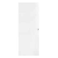 ราคา ประตูภายนอก UPVC เจาะลูกบิด AZLE LT-06W 80X200 ซม. สีขาว (1088012)