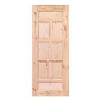 ราคา ประตูไม้สนนิวซีแลนด์ MODERN DOORS CE-07 80X200 ซม. สีธรรมชาติ ไม่เจาะลูกบิด (1089602)