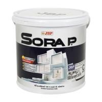ราคา สีน้ำทาภายนอก ชนิดด้าน JBP SORA P BASE C สีขาว 1 แกลลอน (1119709)