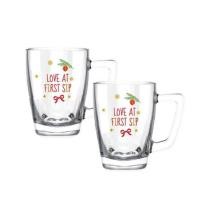 ราคา แก้วหู 320 มล. OCEAN GLASS RIBBON (แพ็ก 2 ใบ) (1303139)