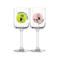 ราคา แก้วไวน์ 275 มล. POSH SLAY QUEEN & MUSE (แพ็ก 2 ใบ) (1303178)