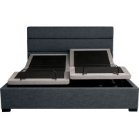 ราคา เตียงปรับระดับไฟฟ้า+กรอบเตียง 6 ฟุต LUNIO SMART RISE ADJUSTABLE BED + LUNIO ATLAS ADJUSTABLE BED FRAME GRAY (888170800283)