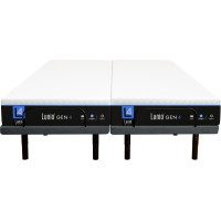 ราคา เตียงปรับระดับไฟฟ้า 6 ฟุต LUNIO SMART RISE มาพร้อมกับที่นอนยางพารา ขนาด 3 ฟุต 2 หลัง LUNIO GEN4 (888170800331)