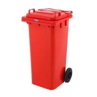 ราคา ถังขยะเหลี่ยม ฝาเปิด-ปิด มีล้อ ACCO 120L สีแดง (1112300)