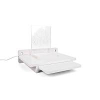 ราคา หิ้งพระมีไฟสไตล์โมเดิร์น KAF รุ่น SIMPLE PLUS LIGHT01 ลายต้นโพธิ์ (888211600003)