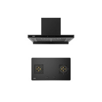 ราคา ชุดเซต เตาฝังแก๊ส 2 หัว + เครื่องดูดควันติดผนัง EVE HB78-2BBTA/BG + MAXIMUS-90 (888132600069)