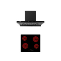 ราคา ชุดเซต เตาฝังไฟฟ้าเซรามิค 4 หัว + เครื่องดูดควันแบบฝัง EVE HC-MAXIMUS-90 + HB60-4CEM/SC (888132600076)