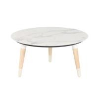 ราคา โต๊ะกลาง SB FURNITURE RACCO 19173664 75 ซม. สีขาว (1258705)