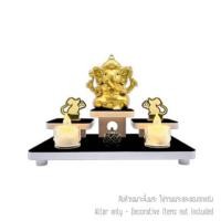 ราคา หิ้งพระตั้งโต๊ะมินิมอล KAF รุ่น TMS1 3 ชั้นพร้อมผ้ากำมะหยี่สีดำ (888211600012)