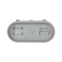 ราคา นาฬิกาตั้งโต๊ะ SNAZZ EG6266 8x3.7 นิ้ว สีเทา (1299903)