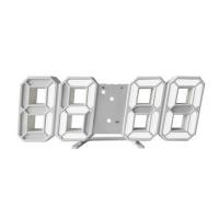 ราคา นาฬิกาดิจิทัล LED SNAZZ EE1008 9.4x3.6 นิ้ว สีขาว (1299897)