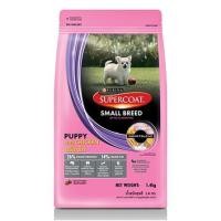 ราคา อาหารสุนัข SUPERCOAT PUPPY SMALL BREED CHICKEN 1.4 กก. (1199969)