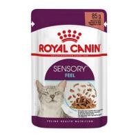 ราคา อาหารเปียกแมว ROYAL CANIN SENSORY FEEL GRAVY 85 ก. (1222809)