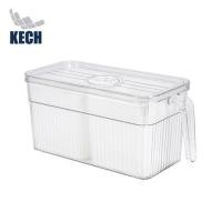 ราคา กล่องจัดเก็บในตู้เย็น 2 ช่อง มีด้ามจับ KECH SYPA SIZE M (1289769)