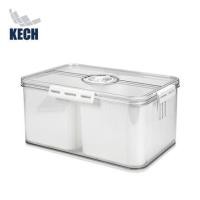 ราคา กล่องจัดเก็บในตู้เย็น 2 ช่อง พร้อมฝาบันทึกวัน KECH SYPA SIZE L (1289812)