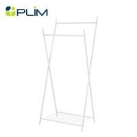 ราคา ราวแขวนผ้าขาไขว้พร้อมชั้นวางของ 1 ชั้น 70 ซม. PLIM LINE สีขาว (1291496)