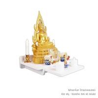 ราคา หิ้งพระโมเดิร์น KAF รุ่น SIMPLE-PLUS01 ตั้งโต๊ะและติดผนังได้ พร้อมถาดสไลด์เพิ่มพื้นที่ (888211600039)