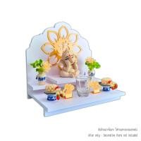 ราคา หิ้งพระมินิมอล KAF รุ่น G2-AC ลายโอมดอกไม้ กระจกทอง (888211600068)