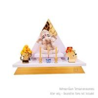 ราคา หิ้งพระมินิมอล KAF รุ่น Q2 ทรงสามเหลี่ยม กระจกเงาทอง (888211600079)