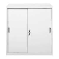 ราคา ตู้เอกสารบานเลื่อนทึบ MEDILA รุ่น SH0037WH สีขาว (888125100431)