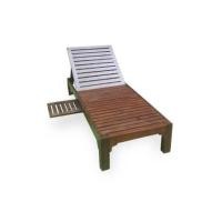 ราคา เตียงริมสระ PAREENA DECOR เตียงอาบแดด ไม้สัก สีโอ๊ค (888207200002)