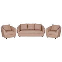 ราคา ชุดโซฟา 5 ที่นั่ง AS FURNITURE ROOF LCRD01 PVC สีครีม (1229417)