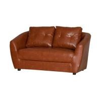 ราคา โซฟา 2 ที่นั่ง AS FURNITURE ZAYLA LBWB21 PVC สีน้ำตาลอ่อน (1232409)