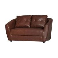 ราคา โซฟา 2 ที่นั่ง AS FURNITURE ZAYLA LBWB22 PVC สีน้ำตาลเข้ม (1232427)