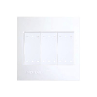 ราคา ชุดสวิตช์ 1 ทาง 3 ช่อง SIEMENS ขนาด 86MM สีขาว DELTA AZIO SERIES (888166100355)