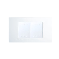 ราคา ชุดสวิตช์ 1 ทาง 2 ช่อง SIEMENS ขนาด 120MM สีขาว DELTA AZIO SERIES (888166100358)