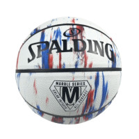 ราคา บาสเกตบอล SPALDING MARBLE SERIES (RED WHITE BLUE) ผิวยาง เบอร์7 (888213400032)