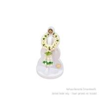 ราคา ที่แขวนพวงมาลัยตั้งโต๊ะมินิมอล KAF รุ่น MT02 ลายต้นโพธิ์ ทรงพานพุ่ม (888211600095)