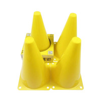 ราคา กรวยฝึกซ้อม YASUMA ความสูง 20CM ชุด 4 อัน สีเหลือง สำหรับทุกกีฬา (888213400056)